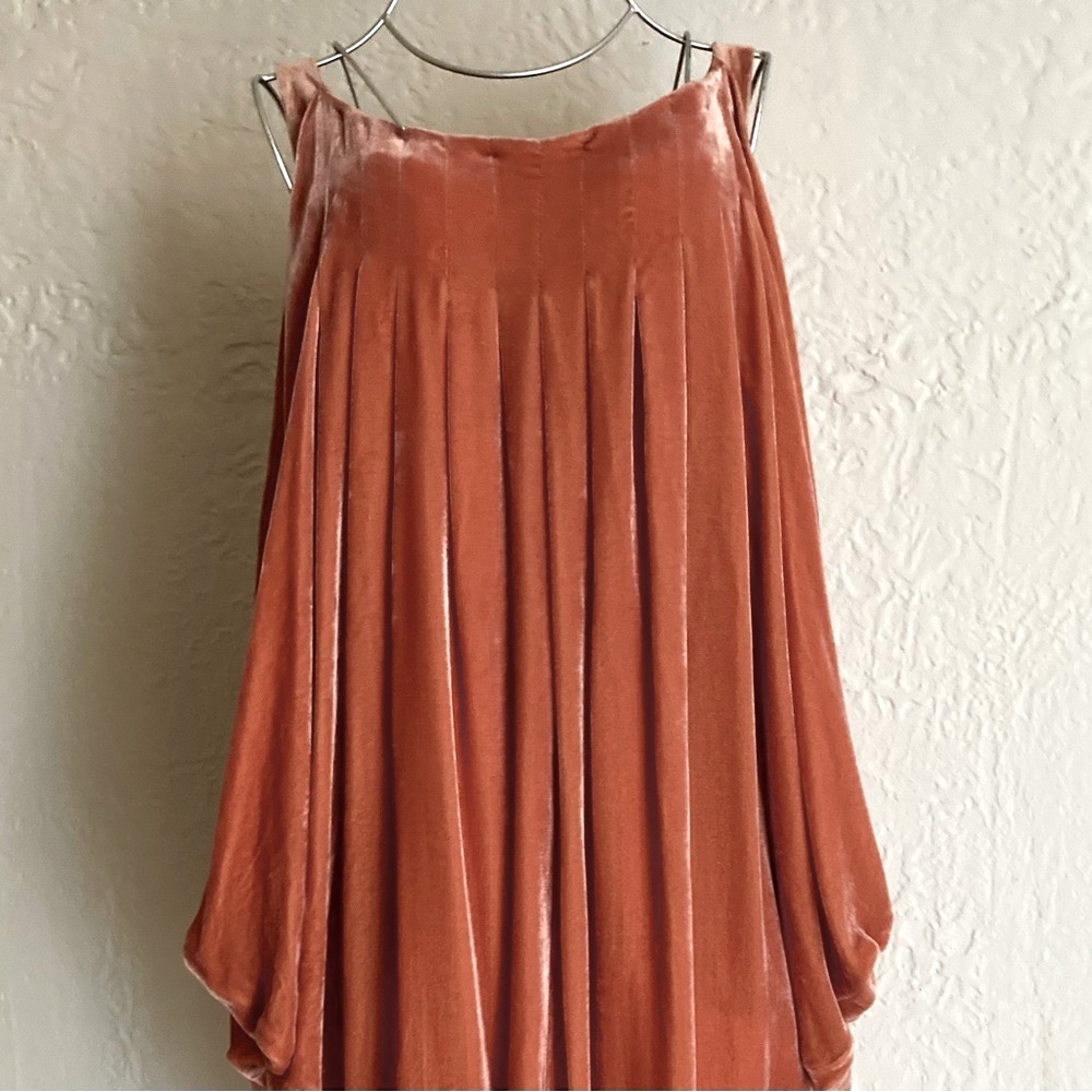 Kelly Wearstler+ Neimans Silk Velvet Dress With Hidden Flaw